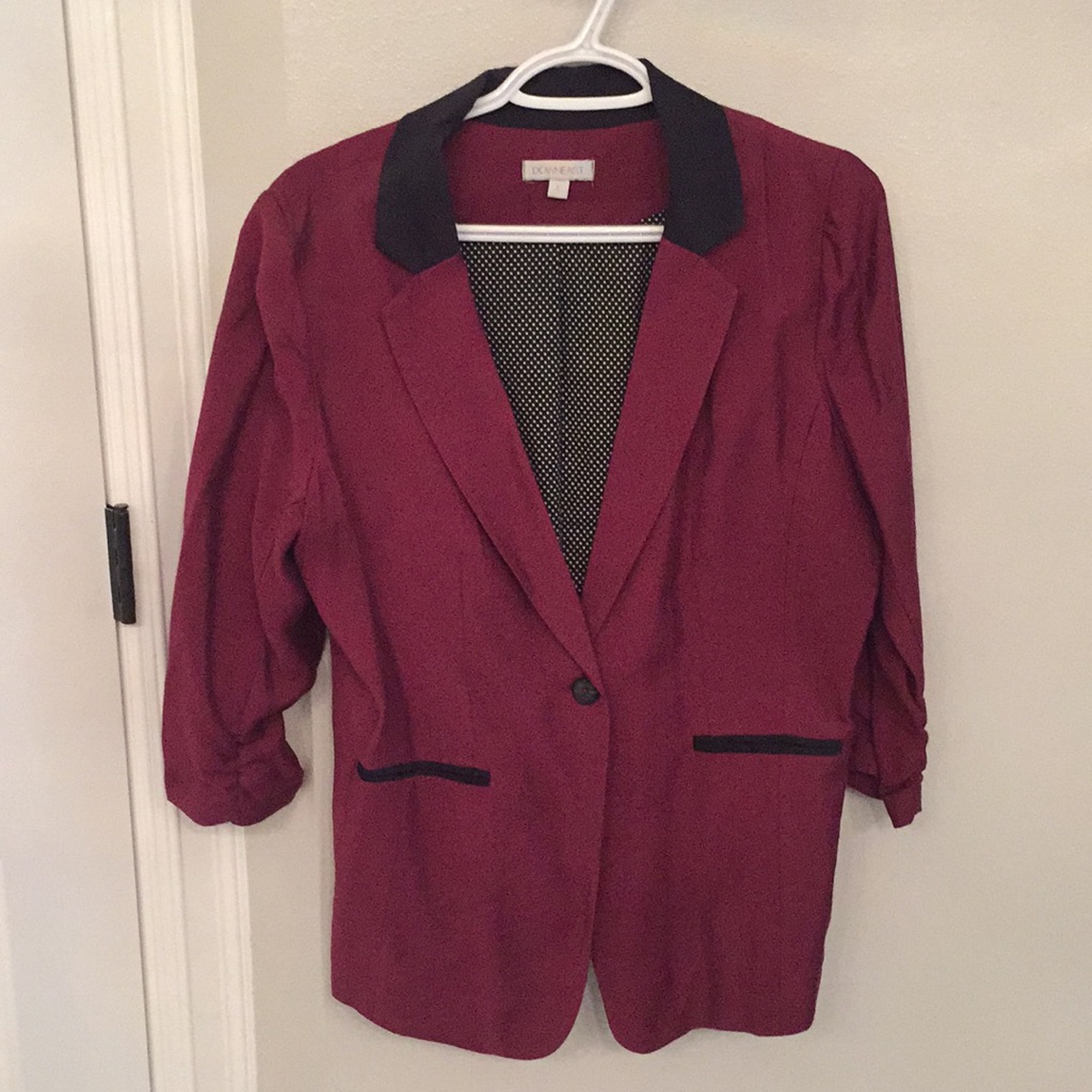 Bugundy Blazer